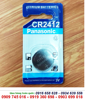 Panasonic CR2412 - Pin 3v lithium Panasonic CR2412 chính hãng